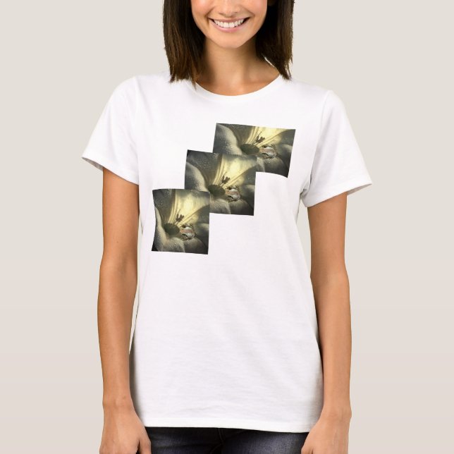 T-shirt Grenouille et Moonflower (Devant)