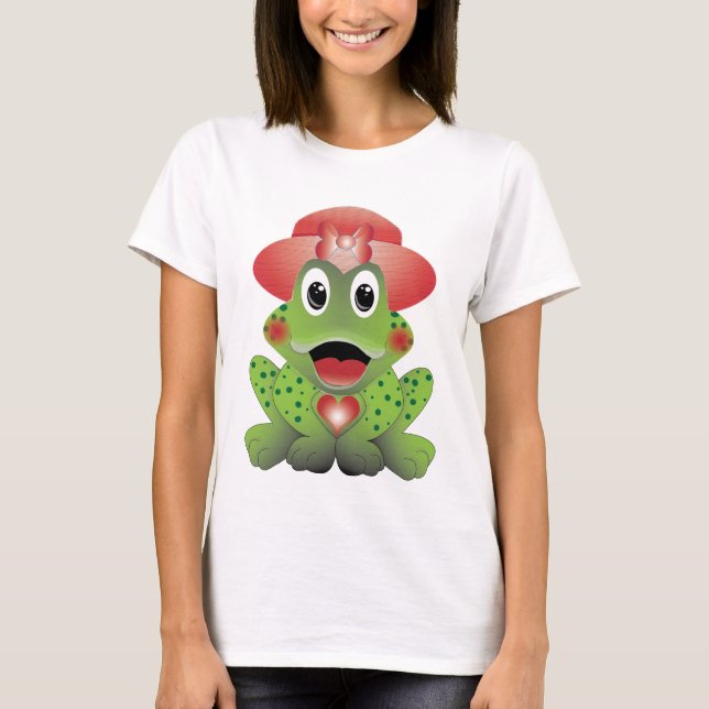 T-shirt Grenouille (femelle) (Devant)