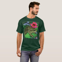 T-shirt grenouille léopard