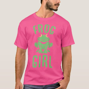 T-shirt Grenouille Lover Cute Frog Girl