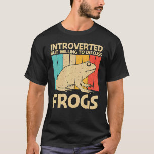 T-shirt Grenouille Mignonne Pour Hommes Femmes Capteur De