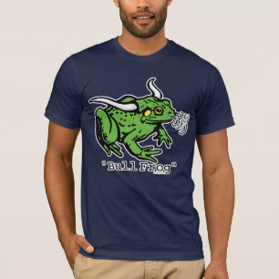 T-shirt Grenouille mugissante de grenouille de Taureau par