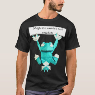T-shirt grenouille origami