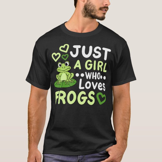 T-shirt Grenouille Propriétaire De Grenouille Louveur De G (Devant)