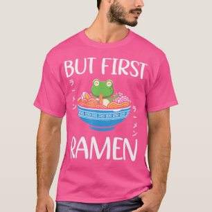 T-shirt Grenouille Ramen Manga Otaku Anime japonaise Kawai