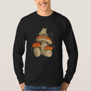 T-shirt Grenouille sur champignon