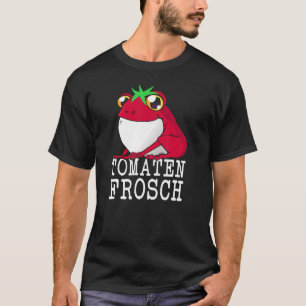 T-shirt Grenouille Tomate Cute Frog Pour Enfants Grenouill