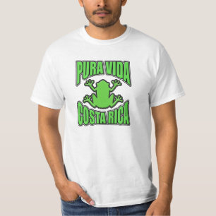 T-shirt Grenouille vert-foncé de Vida Costa Rica