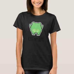 T-shirt Grenouille verte embrasse mon cul