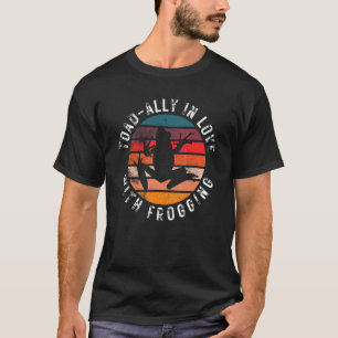 T-shirt Grenouille Vintage Attrapant Grenouillant Amoureux