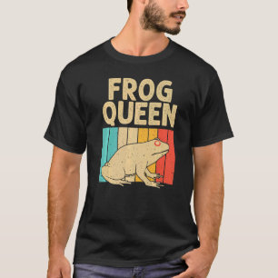 T-shirt Grenouille vintage Pour Femmes Grand-Mère Cute Gre