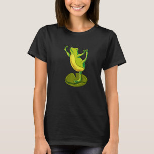 T-shirt Grenouille Yoga Toad