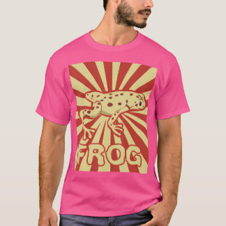 T-shirt Grenouilles Amphibiens Amateur Grenouille