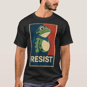T-shirt Grenouilles contre le fascisme - Manifestation de