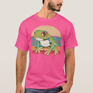 T-shirt Grenouilles des yeux rouges Grenouille des yeux ro