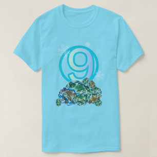 T-shirt Grenouilles glacées Hommage à Cirno du Projet Touh