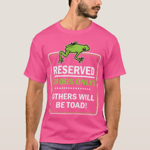 T-shirt Grenouilles Seuls D'Autres Seront Confectionnés