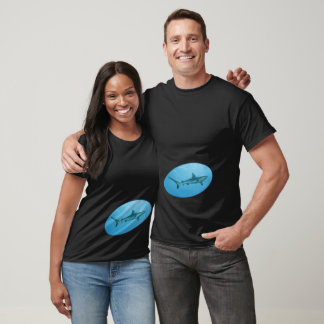 T-shirt Grey Reefshark, Yap Island - Photographic design |