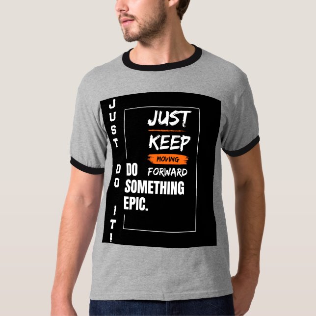 T-shirt Grey Vibe (Devant)