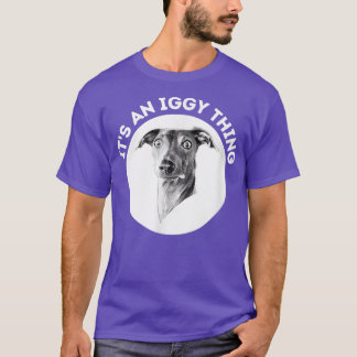 T-shirt Greyhound italien 