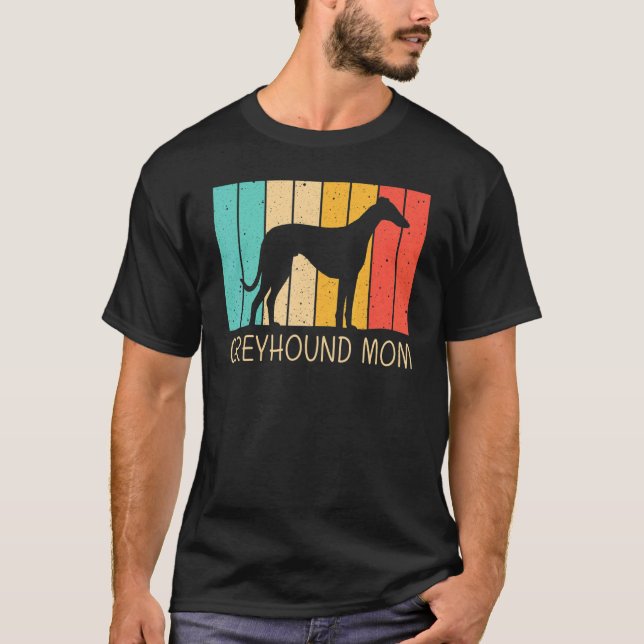 T-shirt Greyhound Pour Maman Mère Italien Greyhound Secour (Devant)