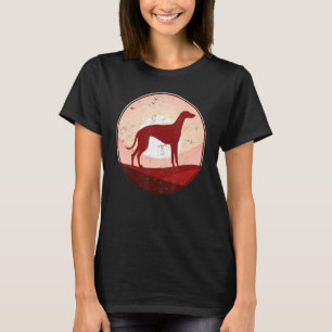 T-shirt Greyhound Windhound Retro 10
