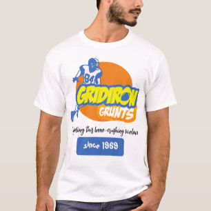 T-shirt Gridiron Grunts ! Légende personnalisable