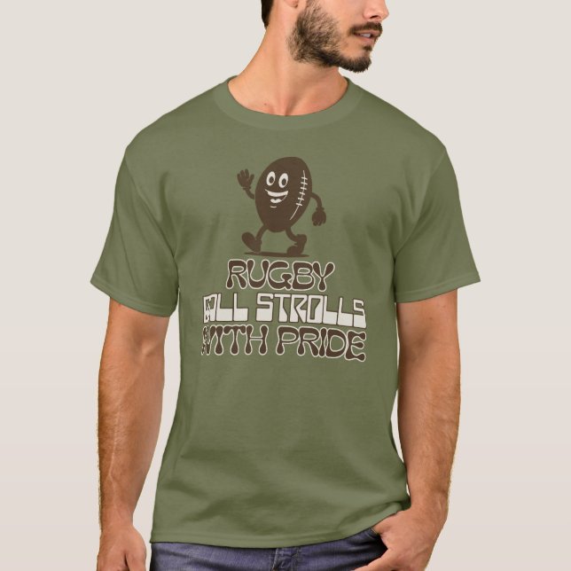 T-shirt Gridiron Rugby Match Day Live Design (Devant)