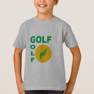 T - Shirt griert enfants DESIGN GOLF SPORT