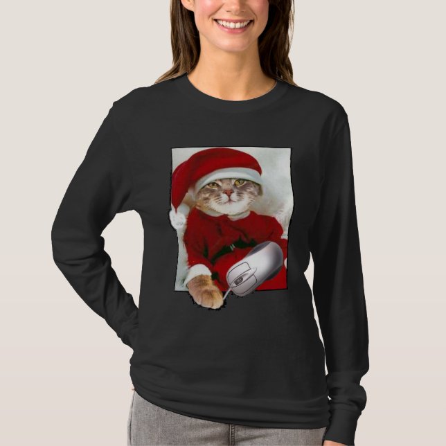 T-shirt Griffes de Père Noël (Devant)