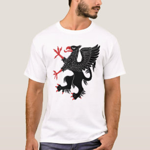 T-shirt Griffin Rampant Sable