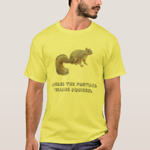 T-shirt Grignote l'écureuil de cartomancie