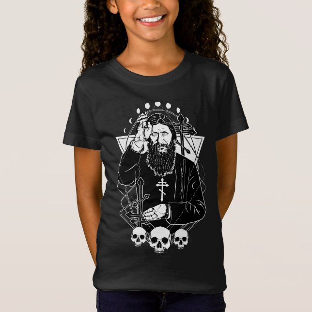 T-Shirt Grigori Yefimovich Raspoutine L'Uni Mystique Russe (Devant)
