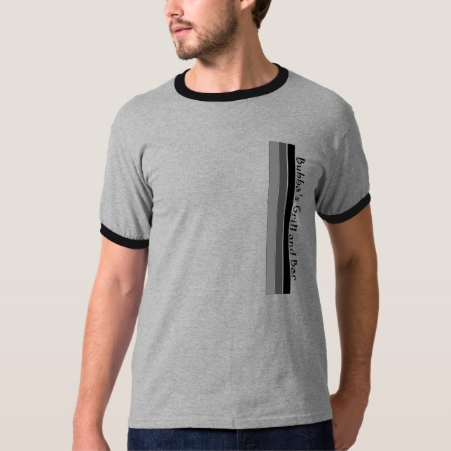 T-shirt Gril et barre de Bubbas (Devant)