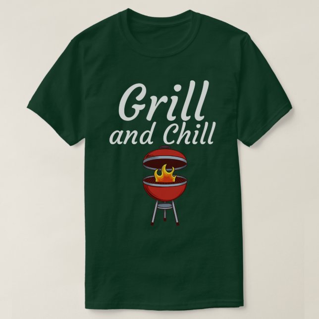 T-shirt Grill et réfrigération (Design devant)
