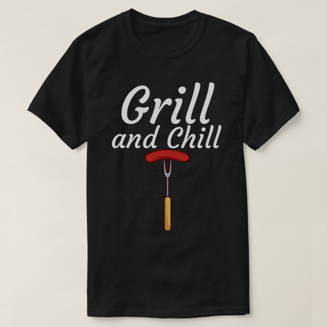 T-shirt Grill et réfrigération 3 (Design devant)