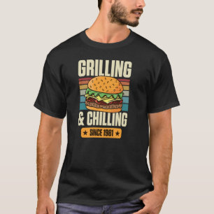 T-shirt Grillades Et Refroidissements Depuis 1981 Thème Ha