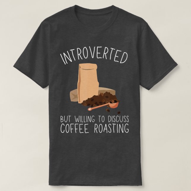 T-shirt Grille Café Et Café Grillé Barista 3  (Design devant)