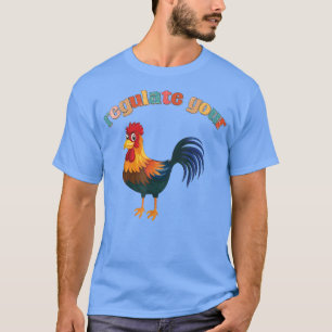 T-shirt grille de poulet Réglez votre grille de coq Funny