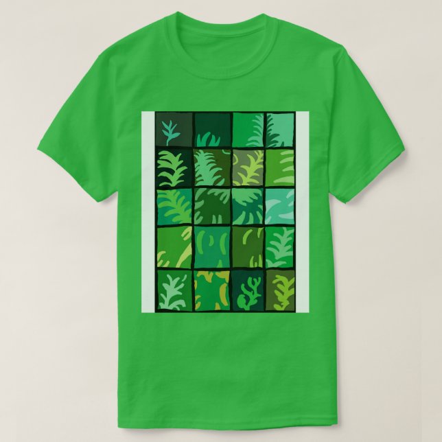 T-shirt Grille de verdure (Design devant)