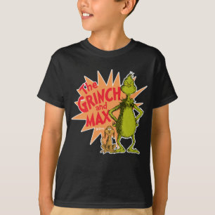 T-shirt Grille Grinch & Max Starburst