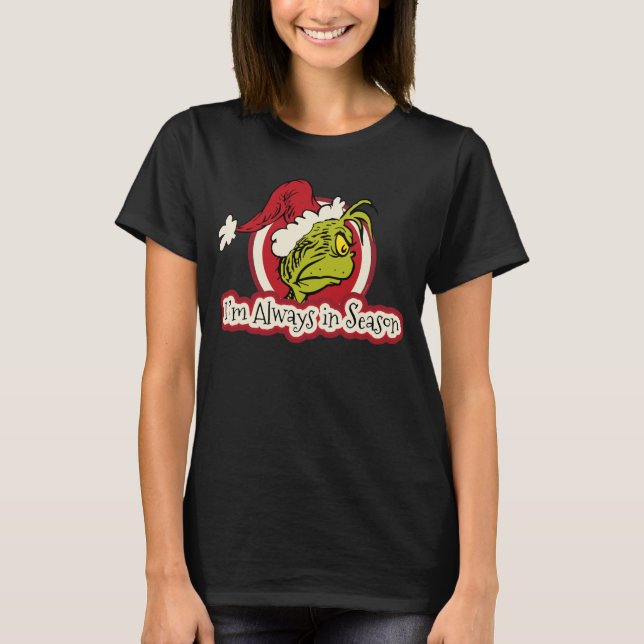 T-shirt Grille | Je suis toujours en saison (Devant)