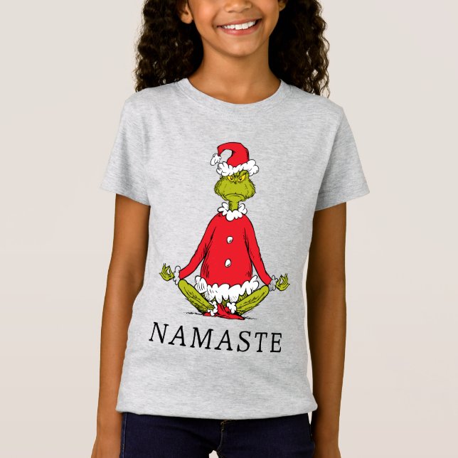 T-Shirt Grille | Namaste Santa Claus (Devant)