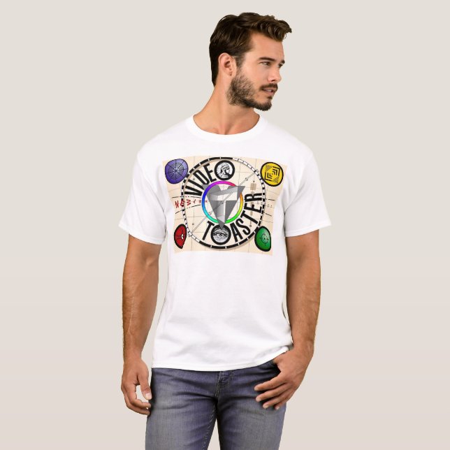 T-shirt Grille-pain visuel (Devant entier)