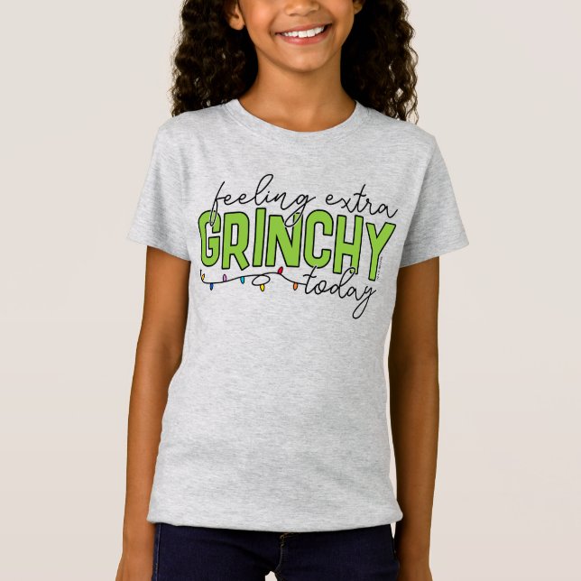 T-Shirt Grille | Sentiment de grinchy supplémentaire aujou (Devant)