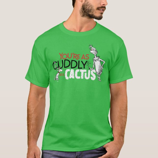 T-shirt Grille | Vous êtes aussi mou qu'un Cactus Cote (Devant)