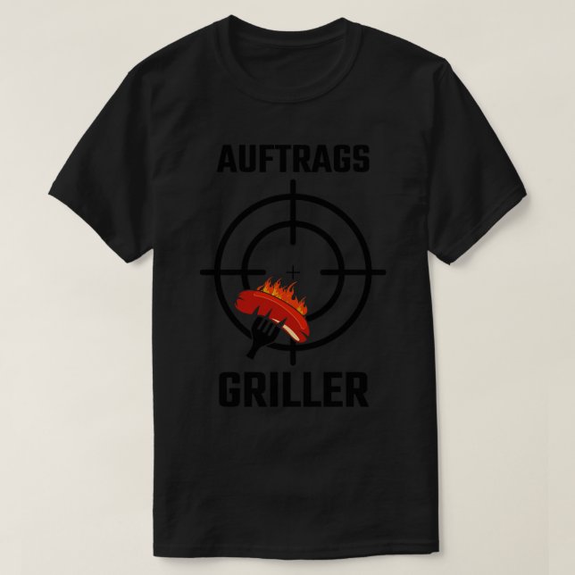T-shirt Griller Grill BBQ Grill Master Grill Apron Grill (Design devant)