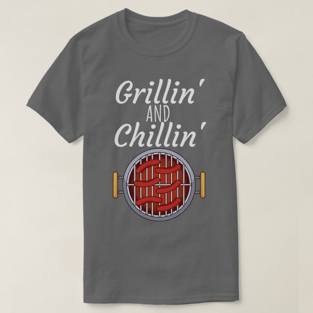 T-shirt Grillin et (Design devant)