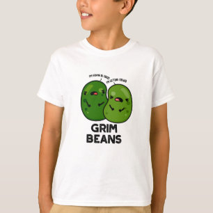 T-shirt Grim Beans Drôles de jeux de mots sur les légumes 
