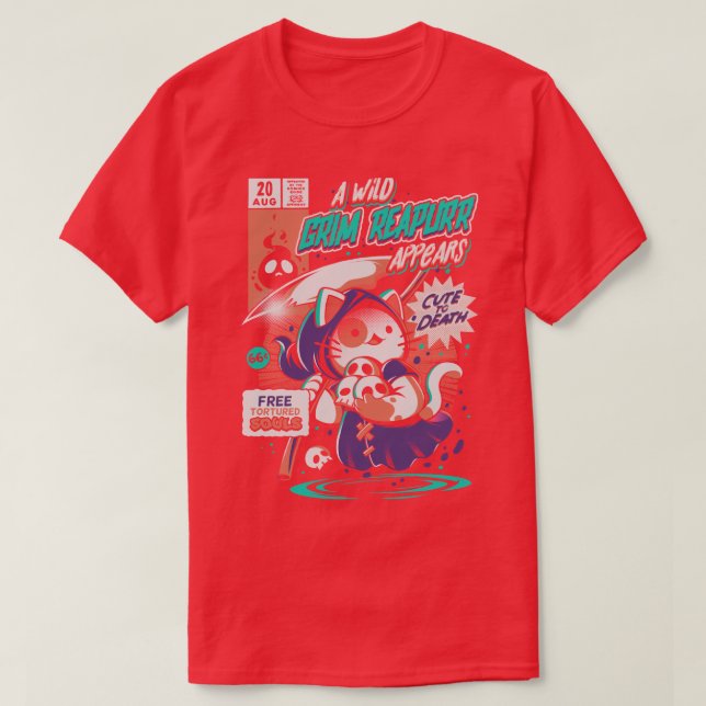 T-shirt Grim Reapurr (Design devant)